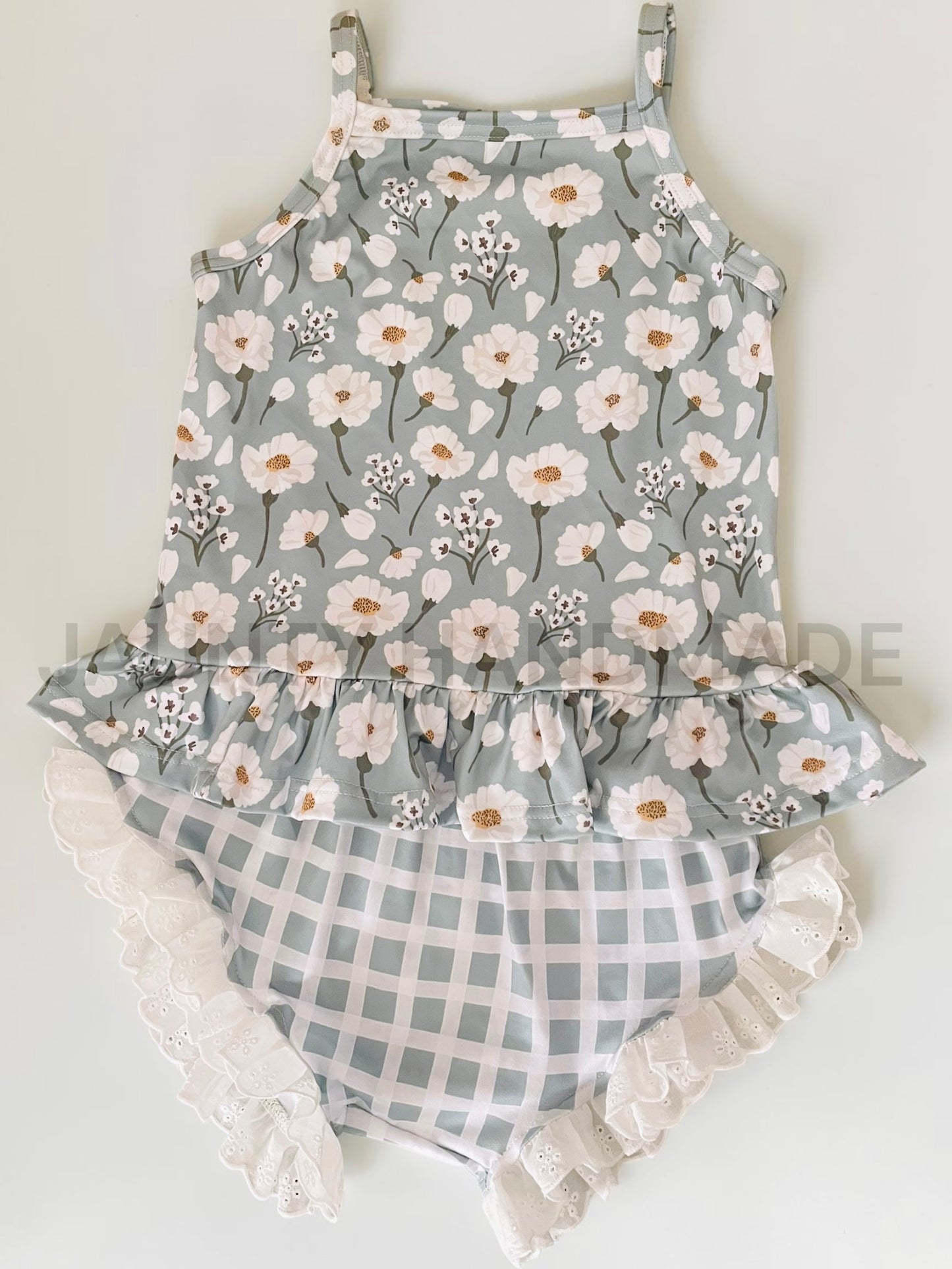 Sage Floral flow cami and shorts set