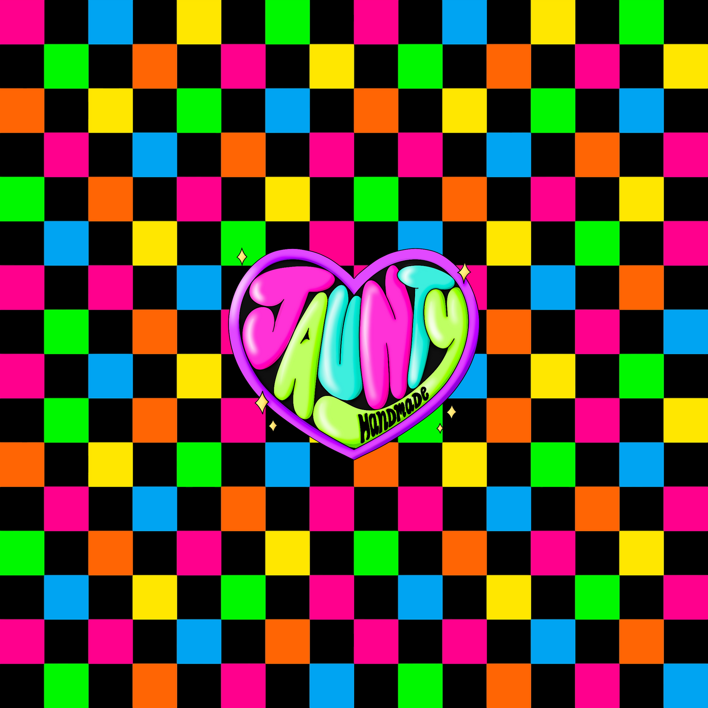 NEON/BLACK CHECKS PYP