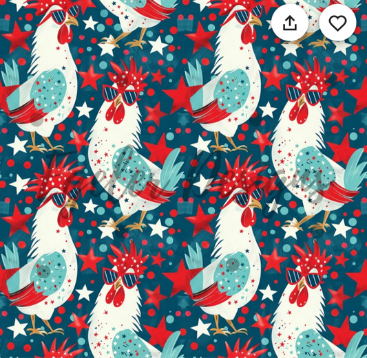 4th PATRIOTIC CHICKEN PYP (up to 5 week TAT)