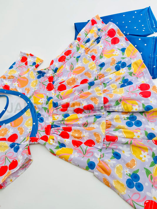 Fruit Alyana top and bikers set