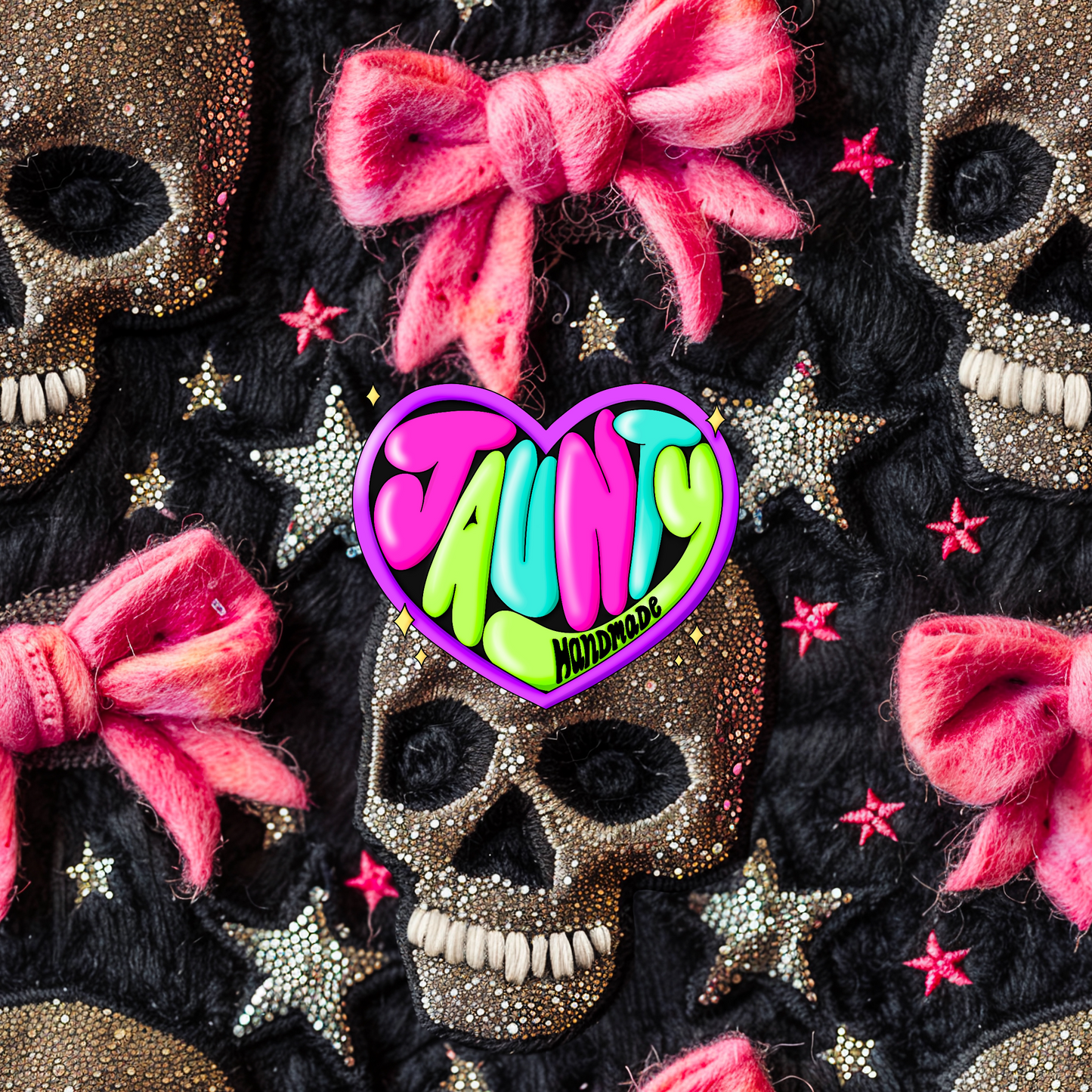 GLITTER SKULLS PYP