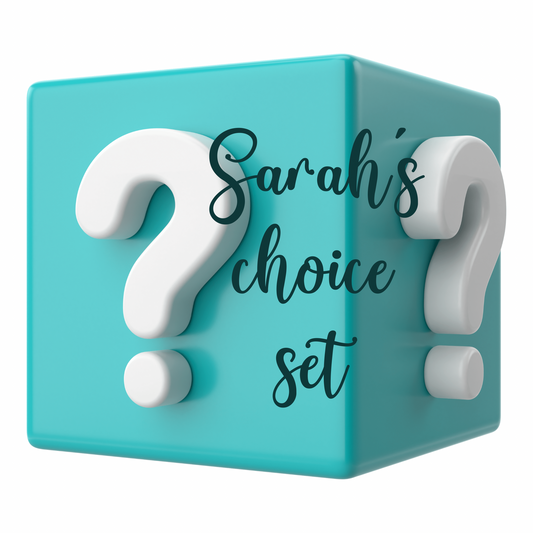 Mystery Sarah’s choice set (2-3 WEEK TAT)