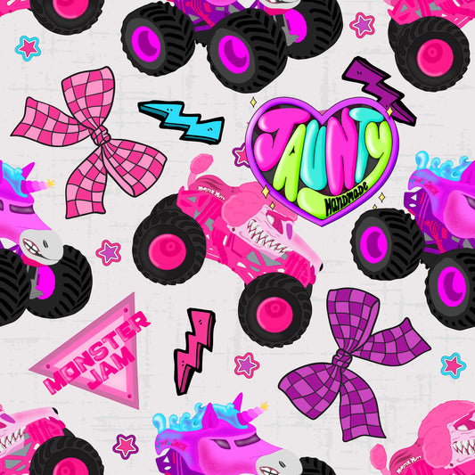 GIRLY MONSTER TRUCK (up to 5 week TAT ) PYP